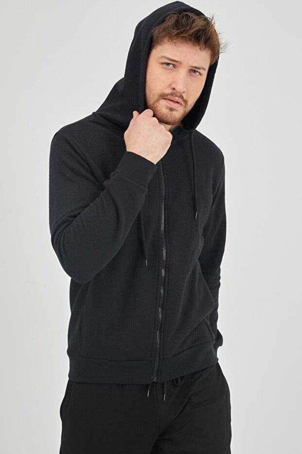 Tiberius Fermuarlı Hırka 6165 - 5