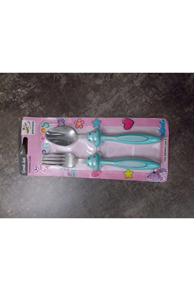 ملعقة شوكة للأطفال - 4