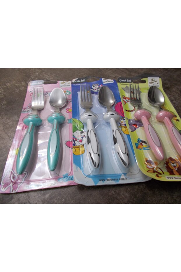 ملعقة شوكة للأطفال - 5