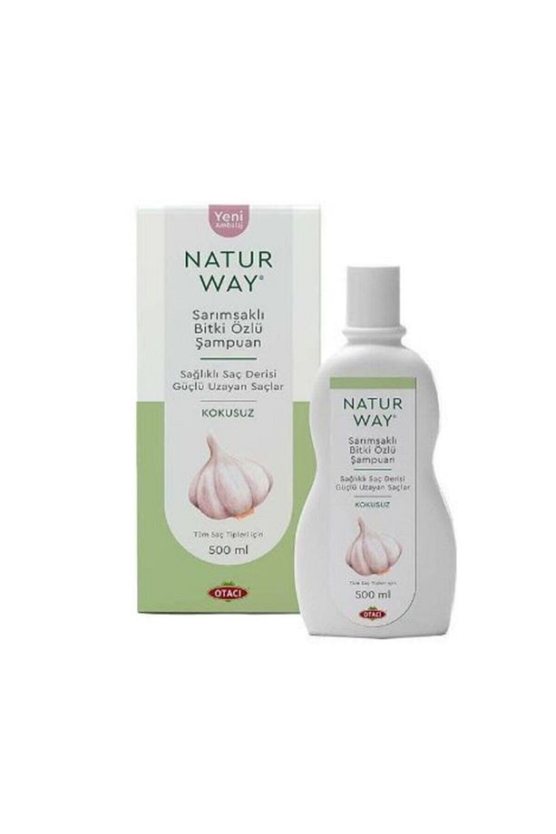 Naturway Sarımsaklı Şampuan 2'li Set X 500 Ml - 4