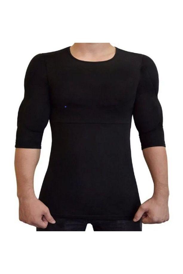 Erkekleri Kaslı Gösteren Tshirt-atlet - 1