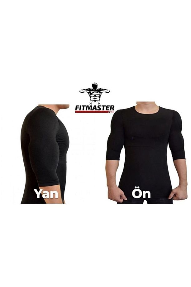 Erkekleri Kaslı Gösteren Tshirt-atlet - 4