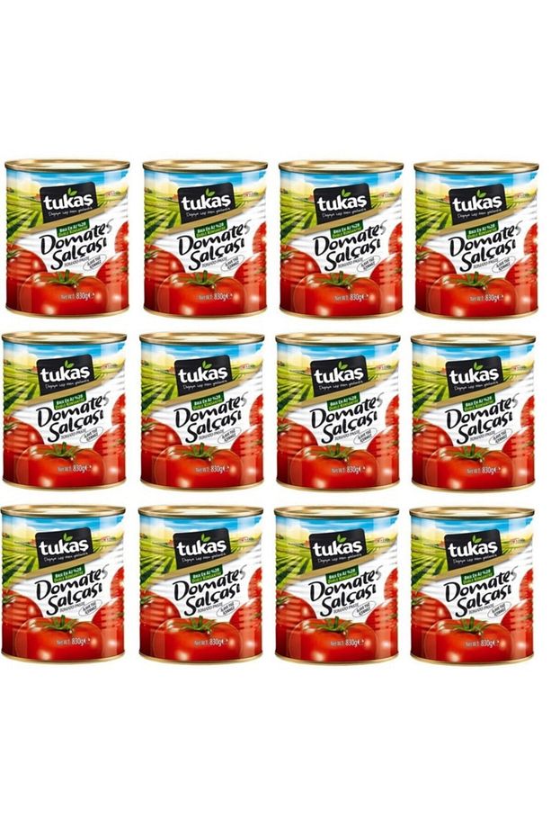 Domates Salçası 830 gr x 12 Adet - 1