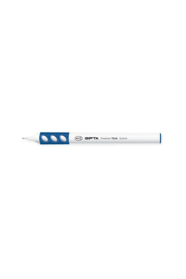 قلم Fineliner سميك 0.4 مم أزرق داكن