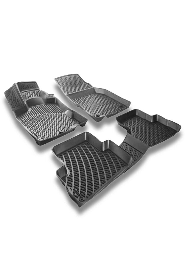 Kango 1997-2008 Siyah 3d Paspas - 1