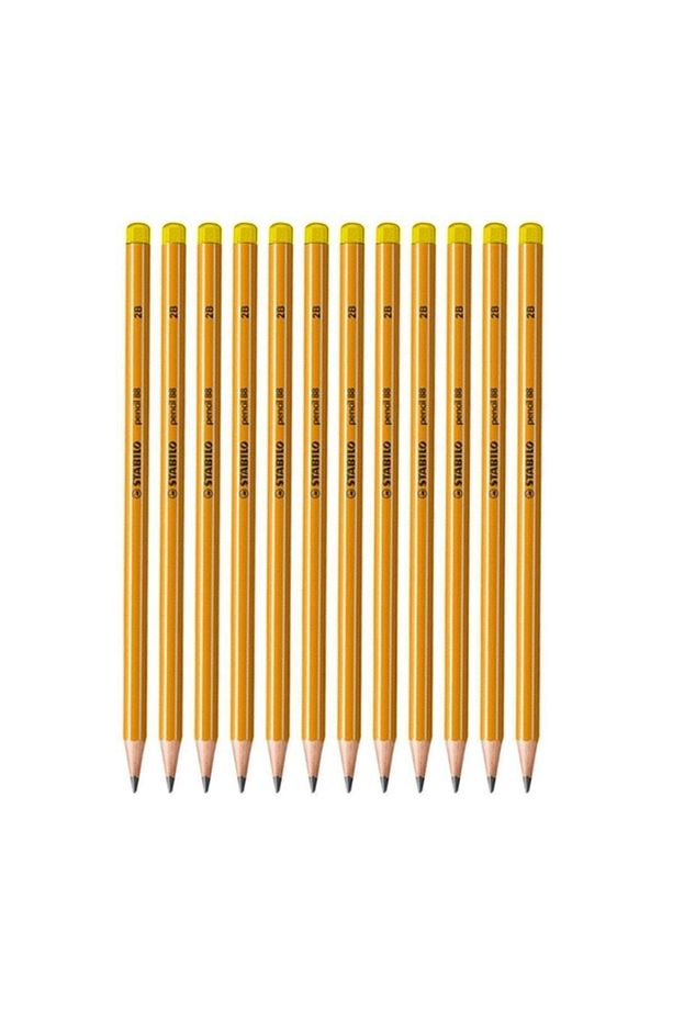 Pencil 88 Sarı Kurşun Kalem 2b 12 Adet - 1