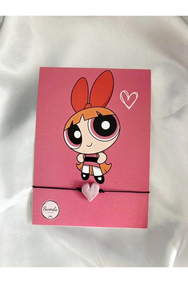 Handmade Glass Murano Friendship Bracelet Power Puff / Gift