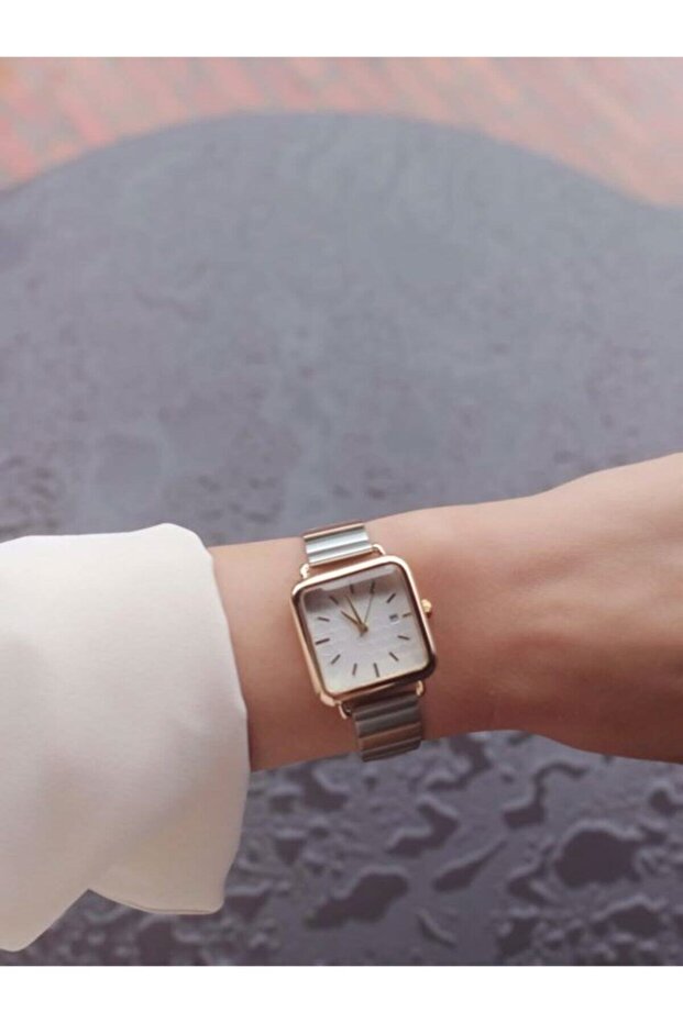 Çelik Kadın Kol Saati Zarif Tasarım - 1