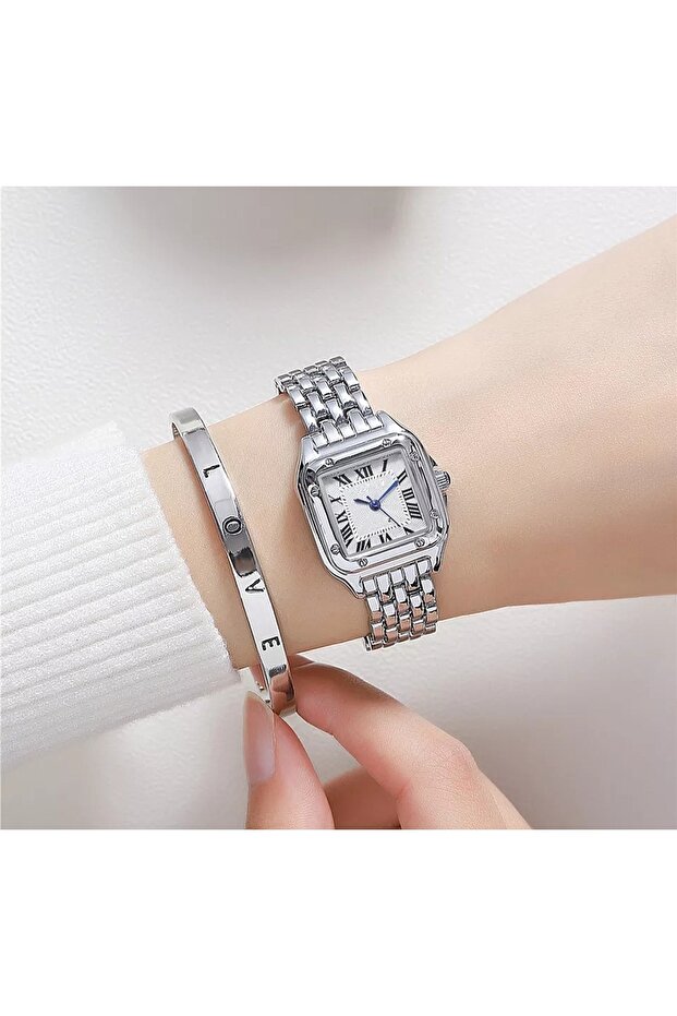 Çelik Kadın Kol Saati - 1