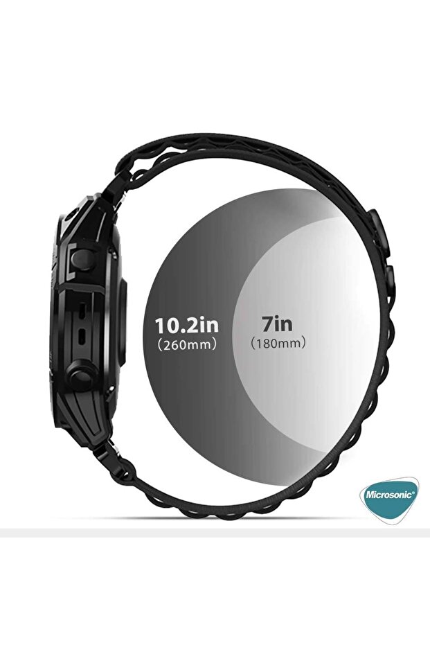 Amazfit Bip 3 Kordon Alpine Loop Siyah - 6