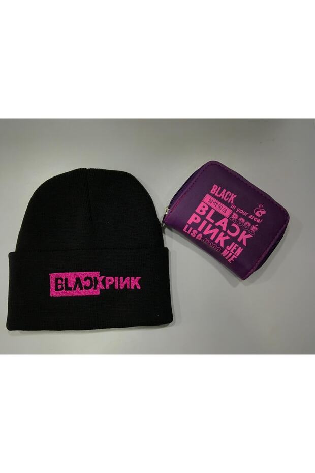 Blackpink Beanie Wallet 2 Piece Combination