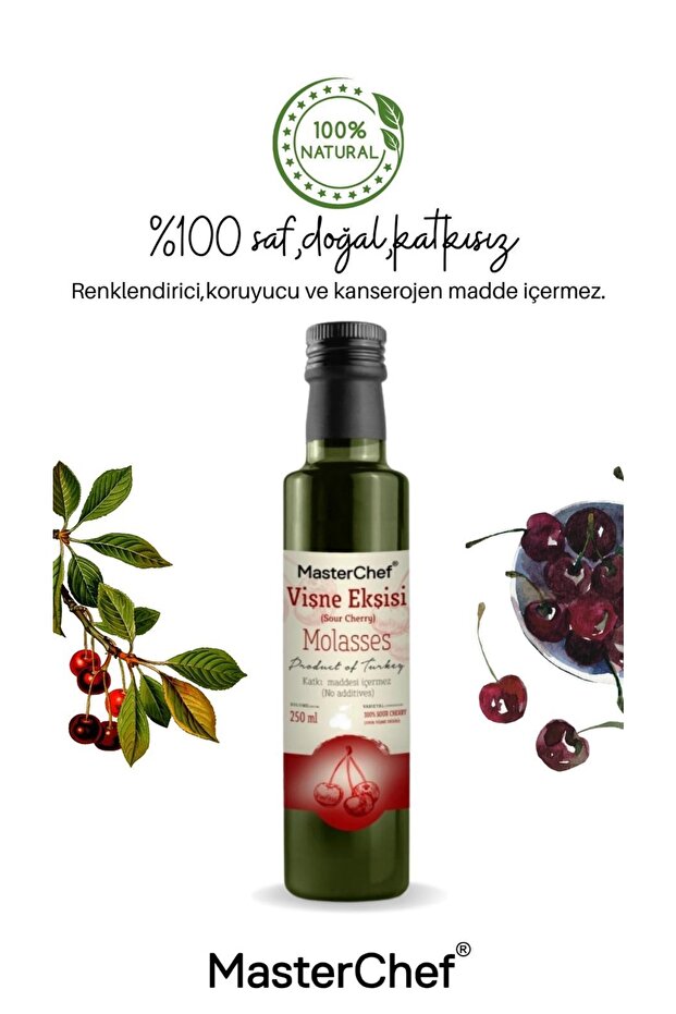 Vişne Ekşisi 350 gr % 100 Doğal - 3