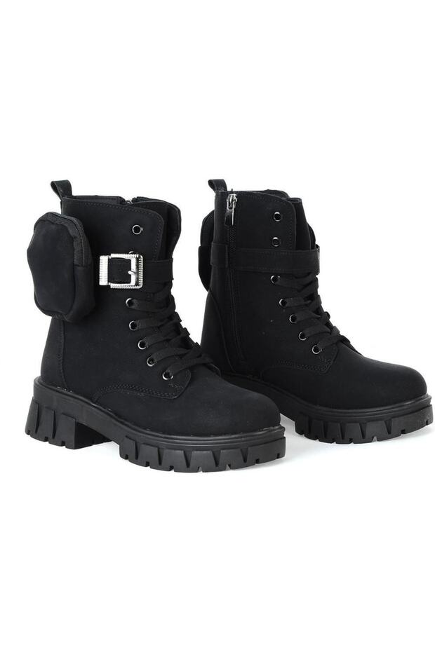 Black Emerald Women's Flat Boots