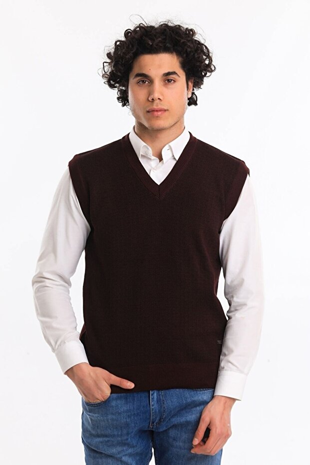 Erkek Kışlık Örme Süveter - 1