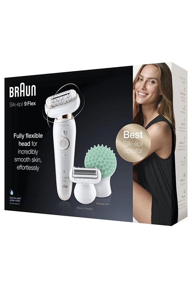 Silk-épil 9 Flex7 Ek Parçalı 3'ü 1 Arada Epilatör+facespa Pro 910 Yüz Epilatörü - 2