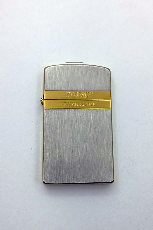 Fırçalı Desen Zorro Slim Çakmak - 2
