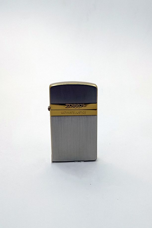 Fırçalı Desen Zorro Slim Çakmak - 4