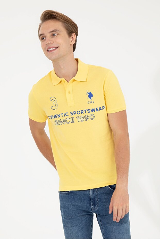 Yellow Men's T-Shirt