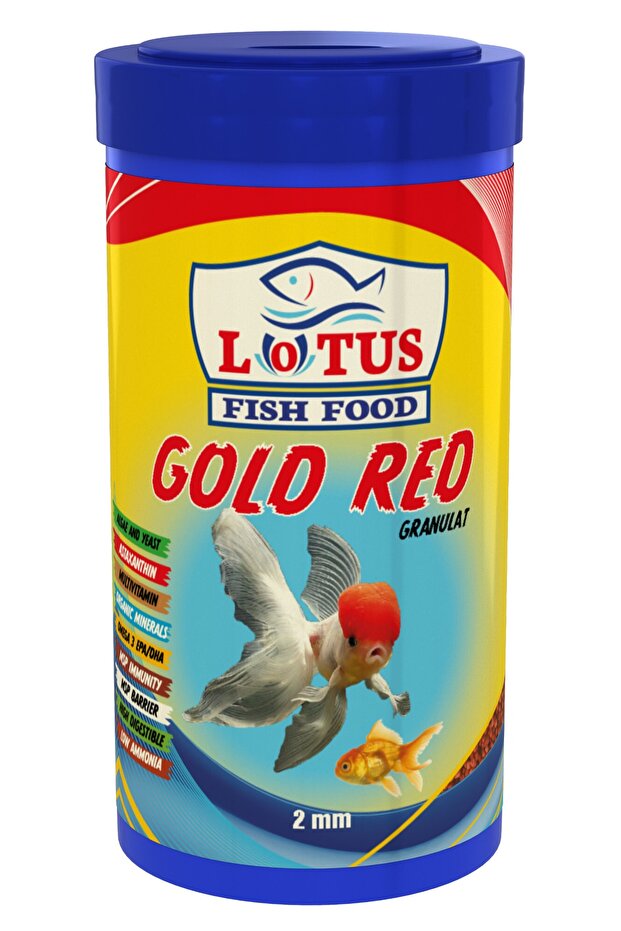 Japon Balığı Yem Ve Berraklaştırıcı Seti  Gold Mix 250gr Ve Red 100ml - 3