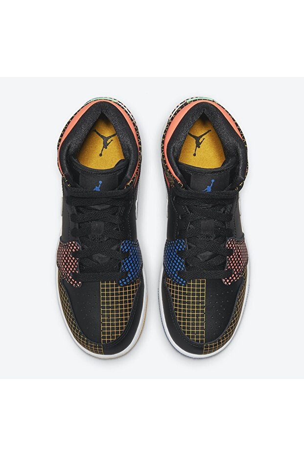 Jordan 1 Mid Mmd Multi-color Grid (gs) - Dc4092-001 - 6