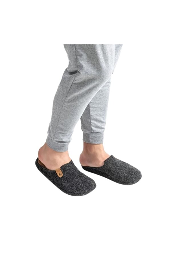 Aa0440 Tw Mati Siyah Erkek Ev Içi Terlik - 3