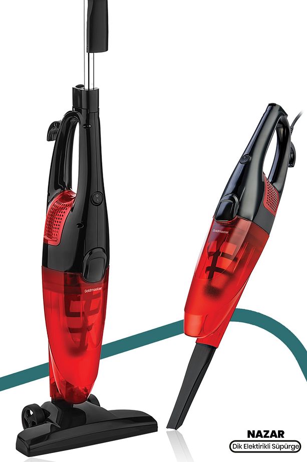 Nazar 600w Watt Hazneli Toz Torbasız 2 In 1 Dikey Ve Elde Elektrikli Süpürge - 1