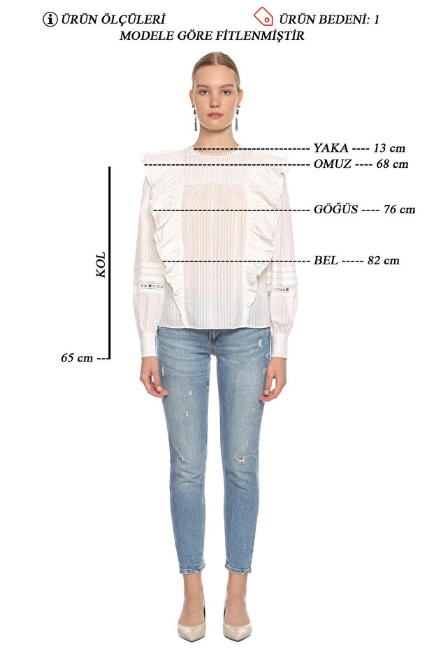 Kadın Beyaz Üst - 6