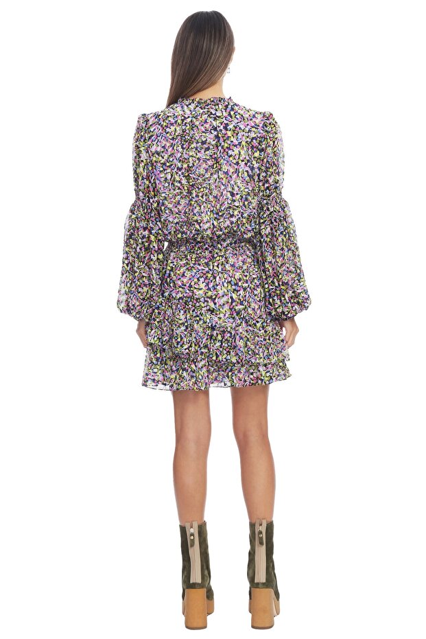 Çok Renkli Elbise - 3