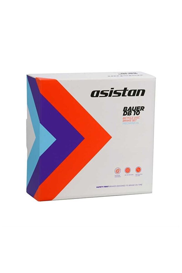 Asıstan Bauer Db100 Hidrolik Disk Ön Arka Fren Seti Siyah - 5