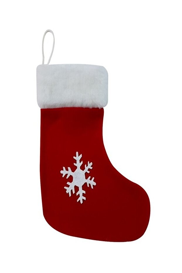 Snowflake Patterned Gift Socks - 1