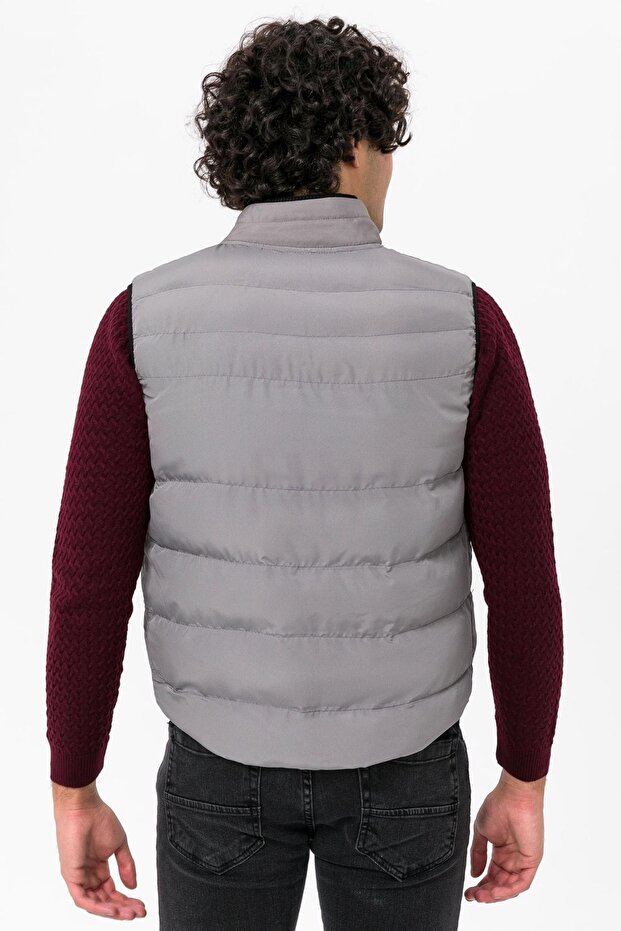 Slim Kalıp Kapitone Yelek - 2