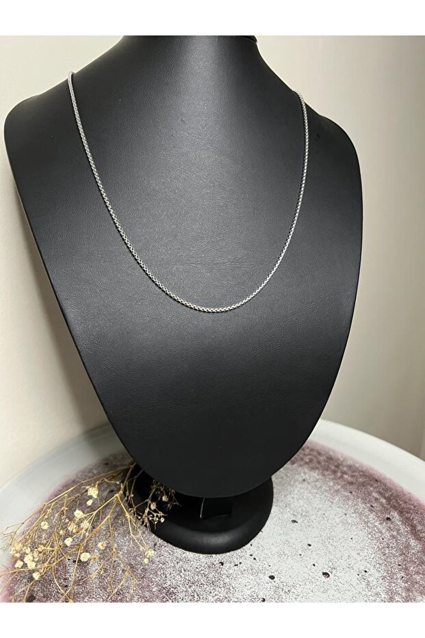 Knitted Steel Necklace