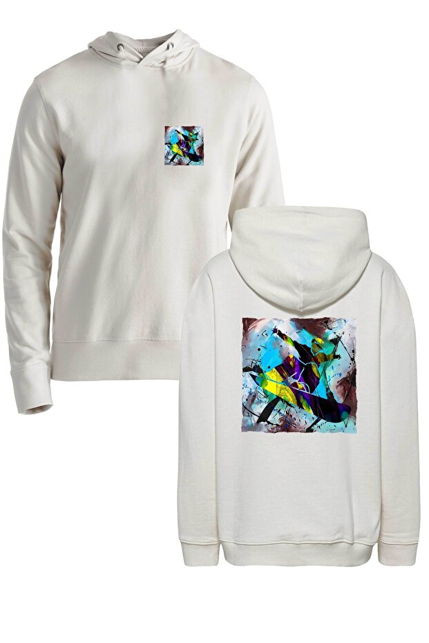 سويت شيرت Snowboad Ecru - 1