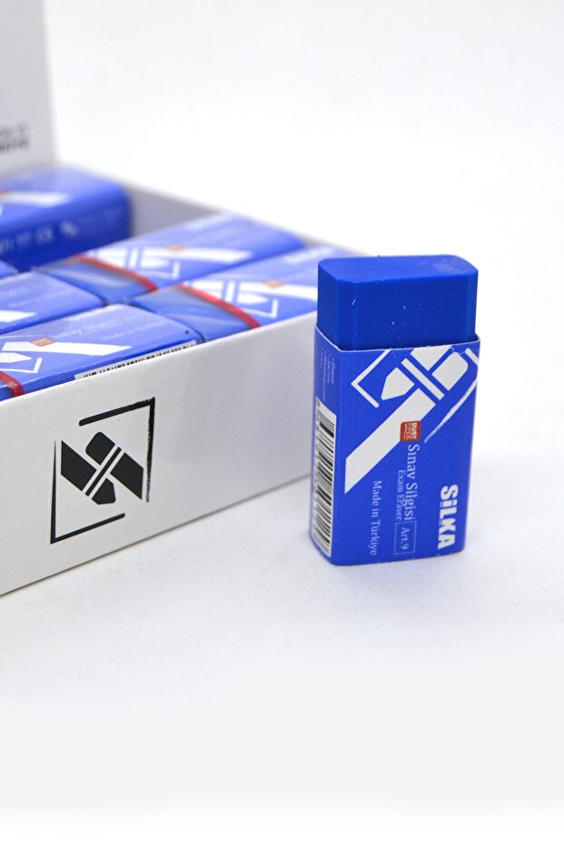 Blue Exam Eraser 2 Pieces - Non-Leaving Marks Quality Product