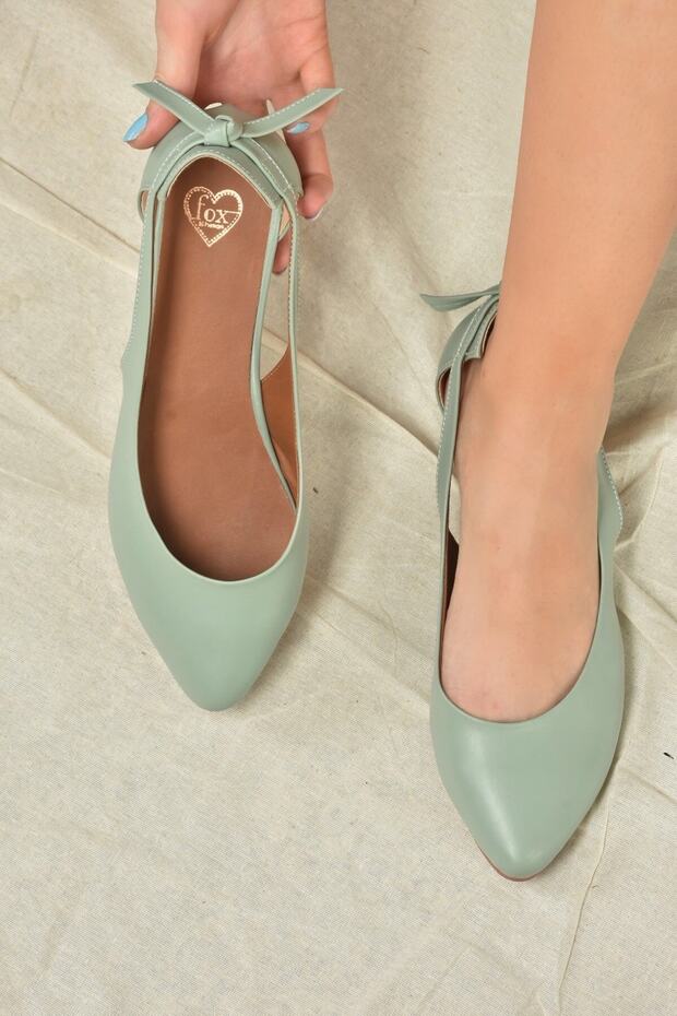 Zöld női balerina balerina H726324009 - 1