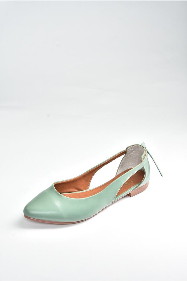 Zöld női balerina balerina H726324009 - 6