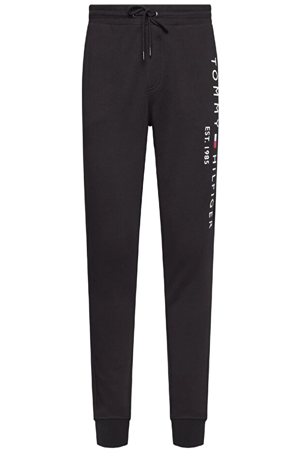 Erkek Basic Eşofman Altı Fit Kalıp //siyah - 5