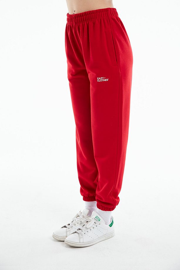 Eazy Unisex Basic Lastikli Premium Eşofman Altı - 2