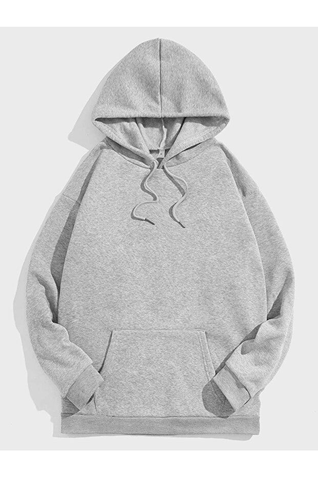 Unisex Basic Oversize Swetshirt - 1