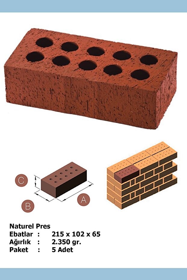 Press Tuğla 5 Adet - 3