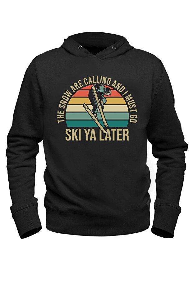 سويت شيرت أسود من Ski Ya Later