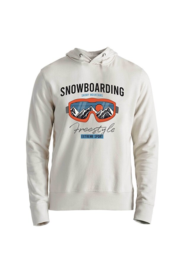 سويت شيرت Freestyle Snowboard Ecru