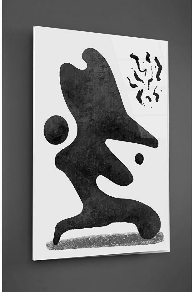 Abstract Dance Glass Table - 1