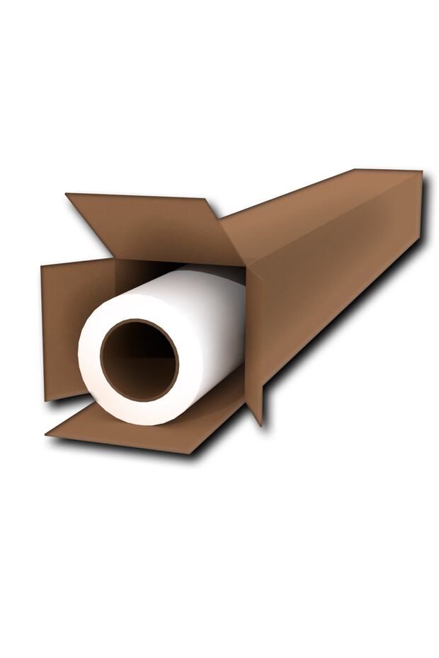 Plotter Kağıdı 45 Cm X 50 M 80gr 4 Adet Rulo Resim Kağıdı Hamur - 1