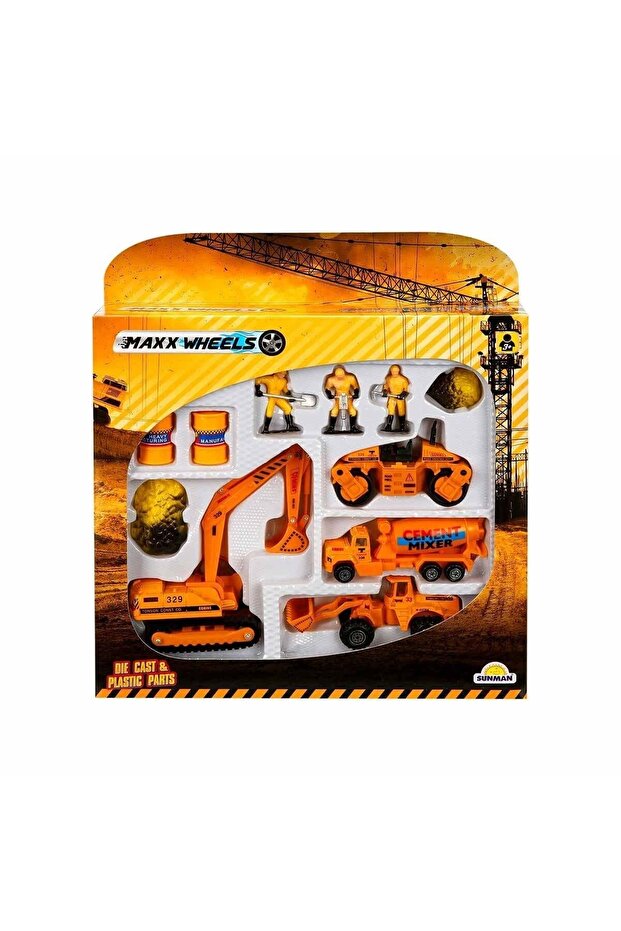 Maxx Wheels Inşaat Araç Seti - 2