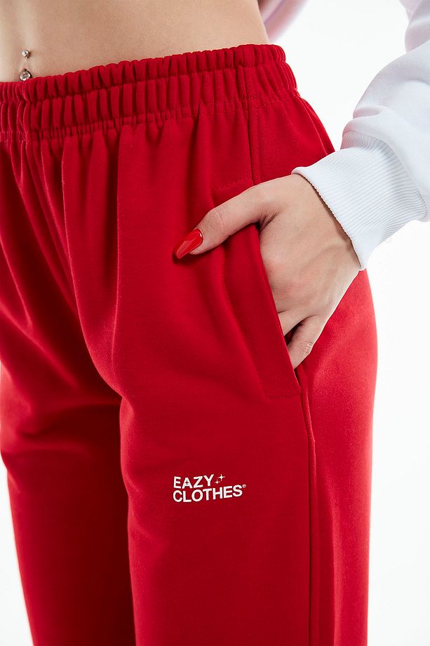 Eazy Unisex Basic Lastikli Premium Eşofman Altı - 5