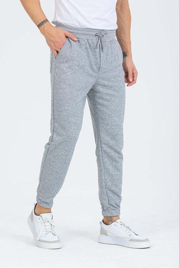 Ανδρική φόρμα γκρι ελαστική - 2