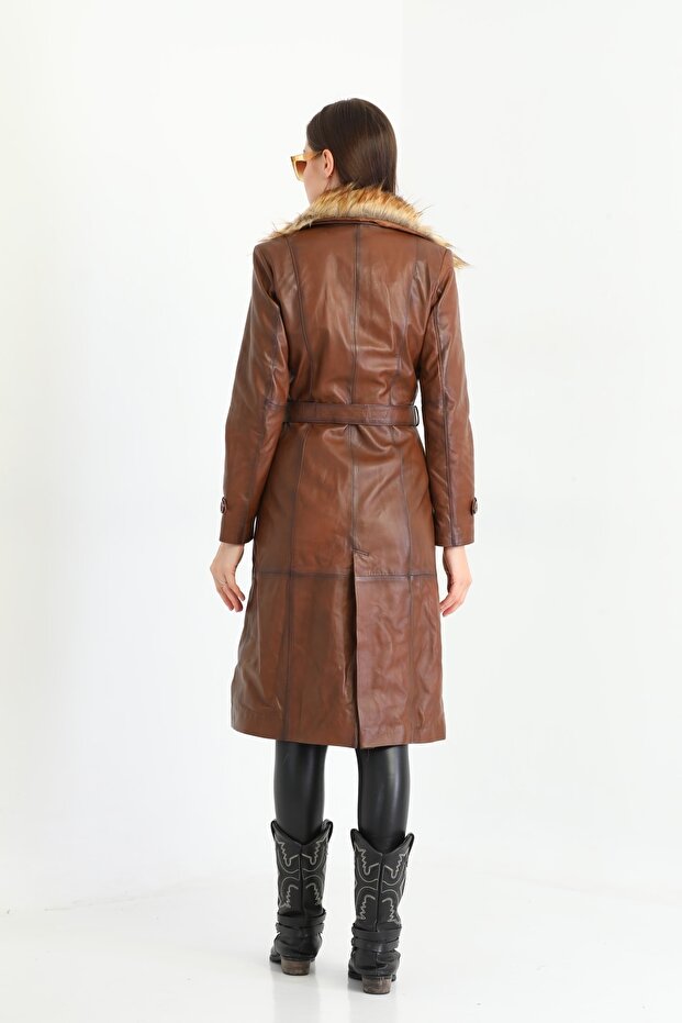 Deri Trençkot - 4