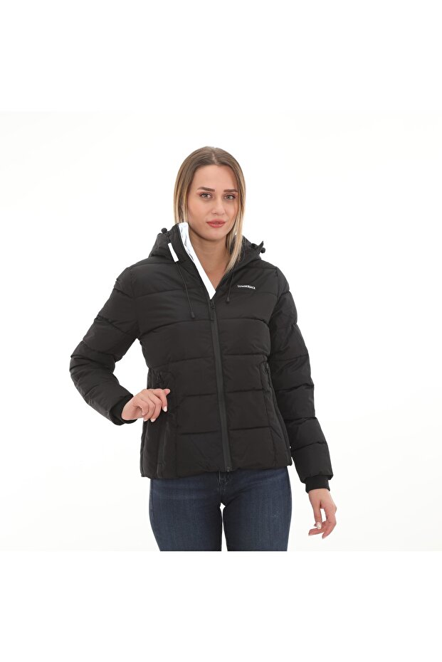 101165595 -Syh W-Sn31 Apreskı Coat 2Pr Women's Coat Black