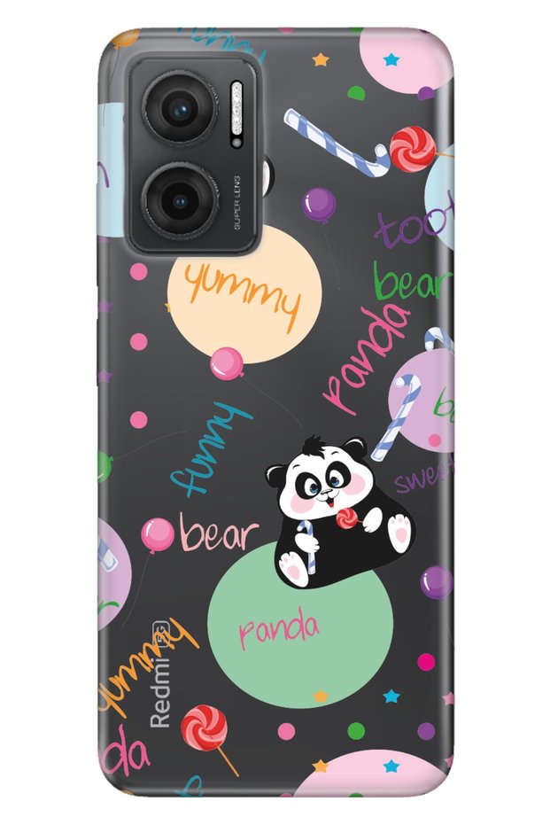 Xiaomi Redmi 10 5g Case 0.4mm Silicone Patterned Yummy